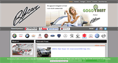 Desktop Screenshot of blucarsrl.it